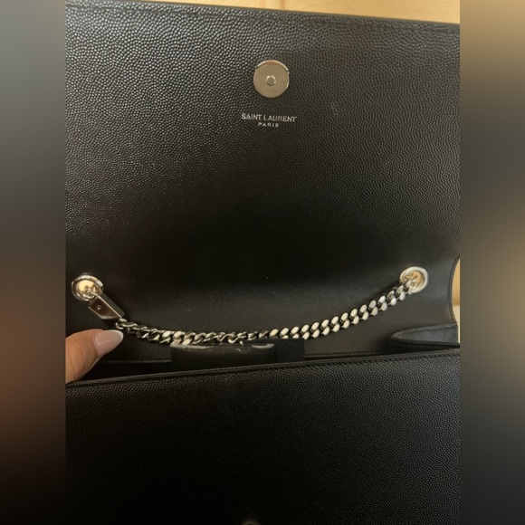 YSL Saint Laurent Large Logo Flap Bag - Picture 9 of 11